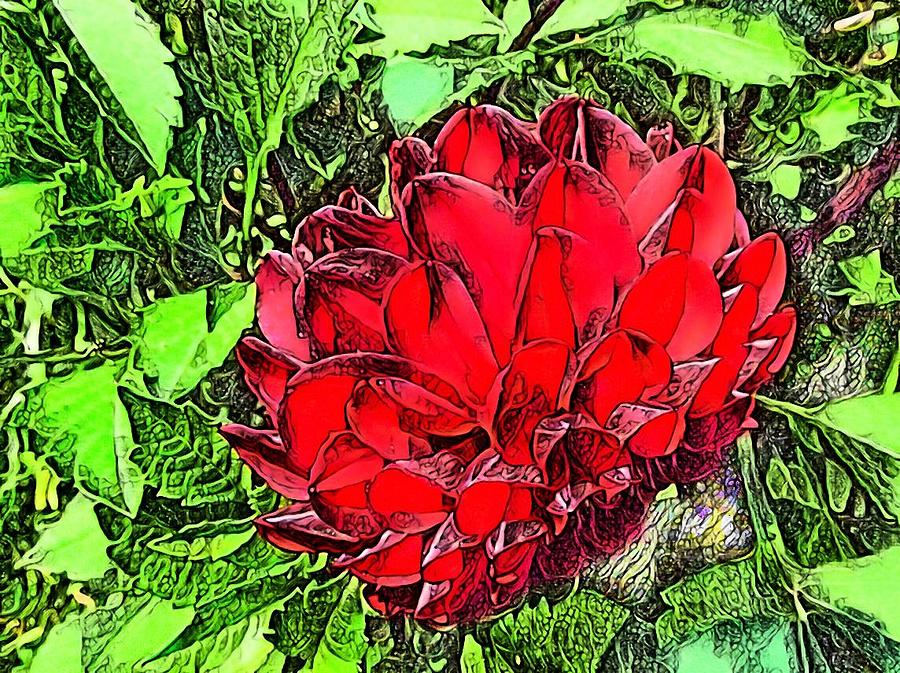 Flower Love Digital Art