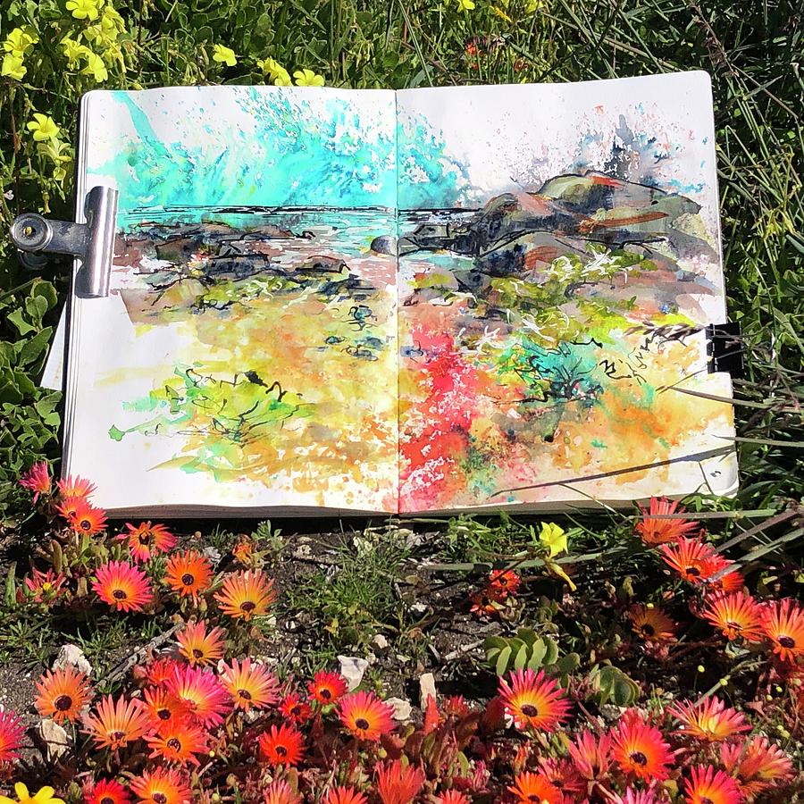 Flower Painting - Flower Magic by Yvonne Ankerman