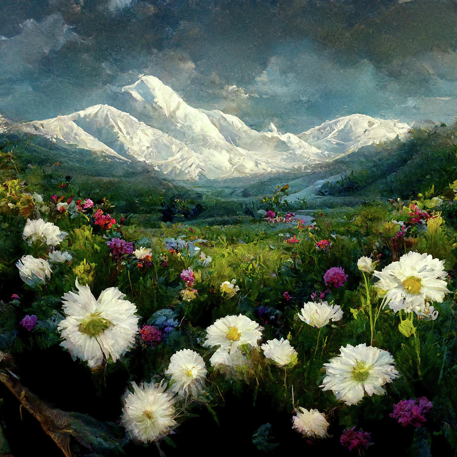 Flower Mountain Photograph by Athena Mckinzie - Fine Art America