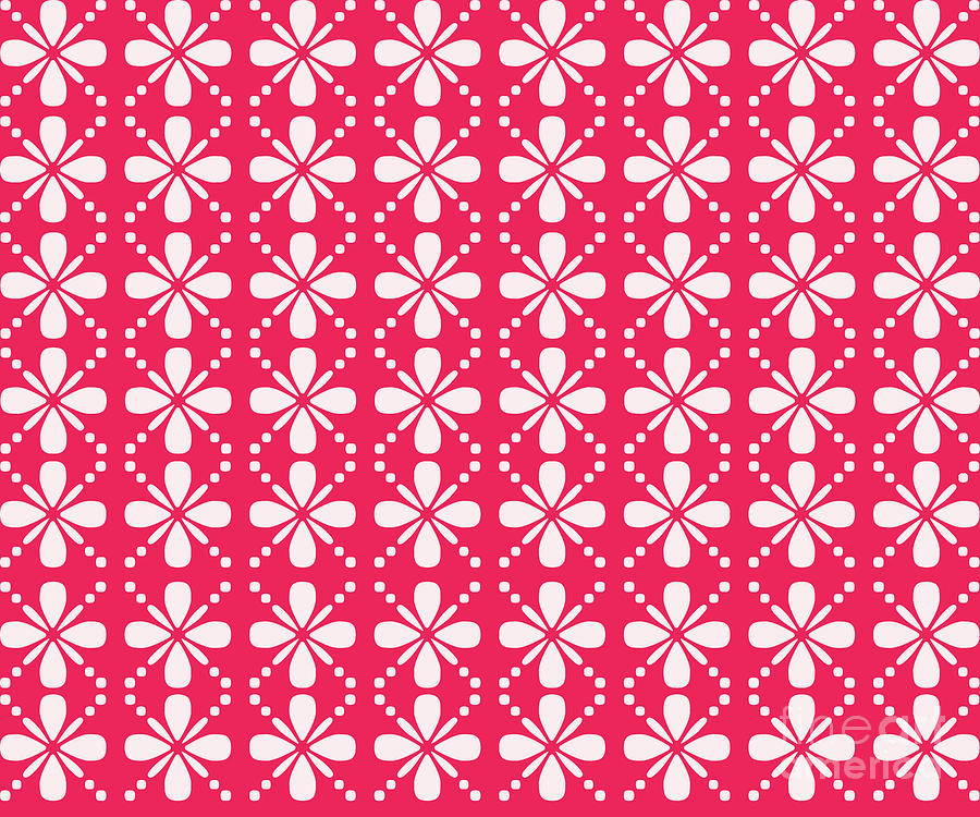 Flower pattern Digital Art by Asmaa Shady Fine Art America