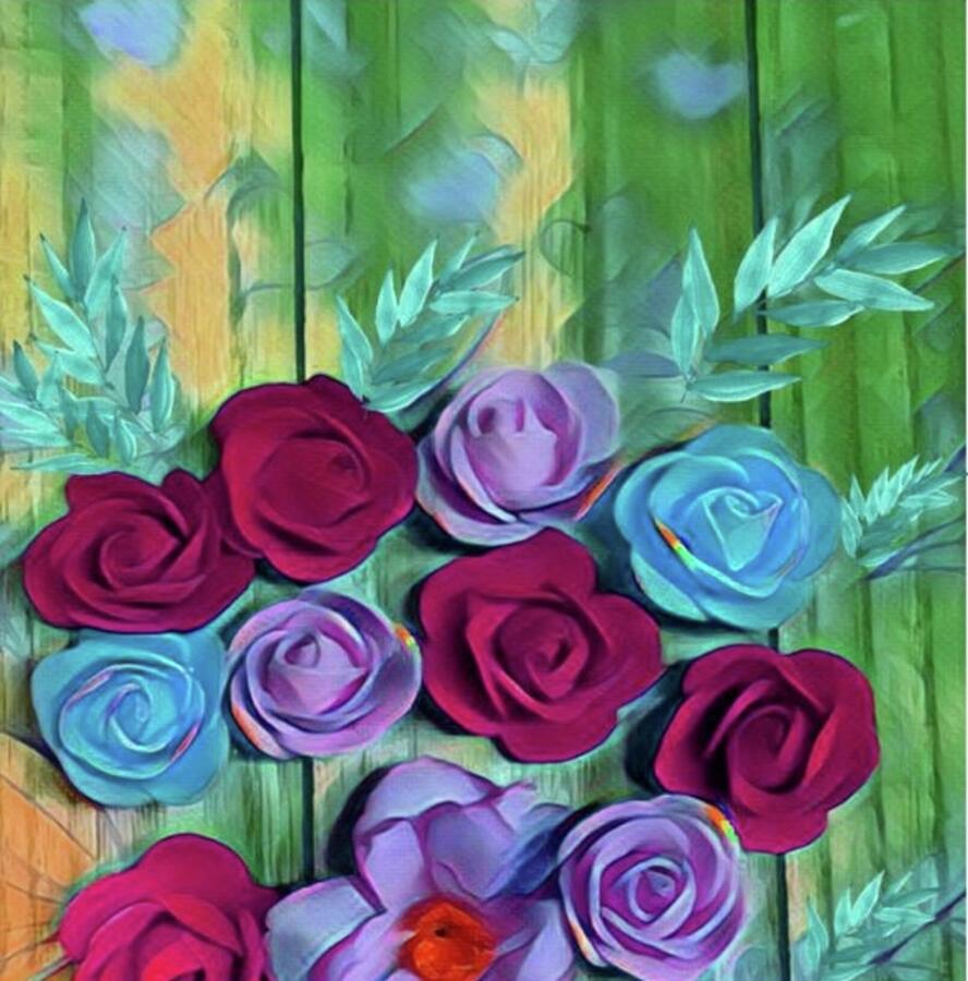 Flower Pelet Photograph by Cherry Vercher Flower Pelet Photograph by Cherry Vercher