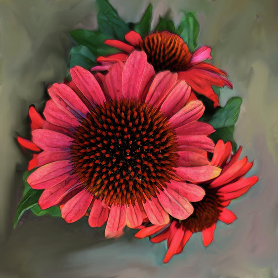 Flower Power Digital Art By Doug Woodall Pixels