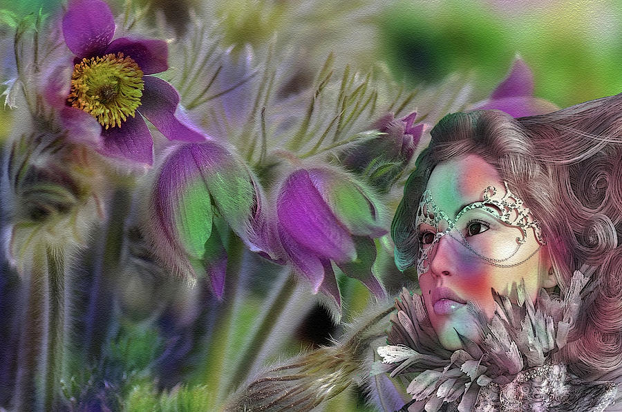 Flower Digital Art - Flower Princess by Julie Grace