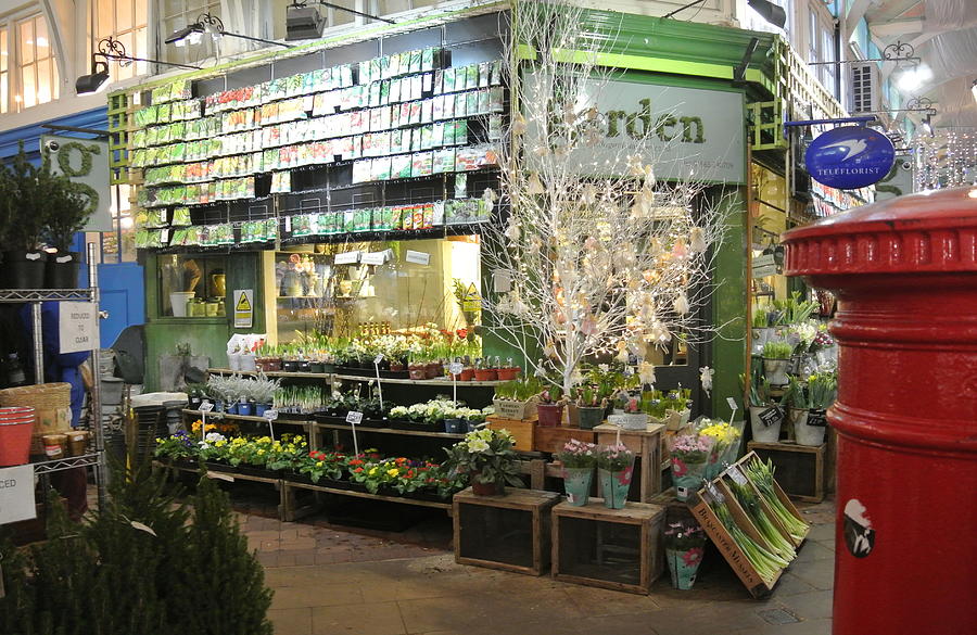 Flower Shop In Oxford S Covered Market UK Photograph By Lynne Iddon   Flower Shop In Oxfords Covered Market Uk Lynne Iddon 