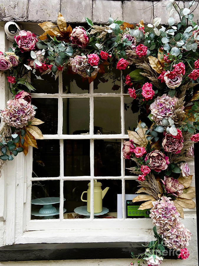 Flower Shop Window Display Photograph by Loretta S