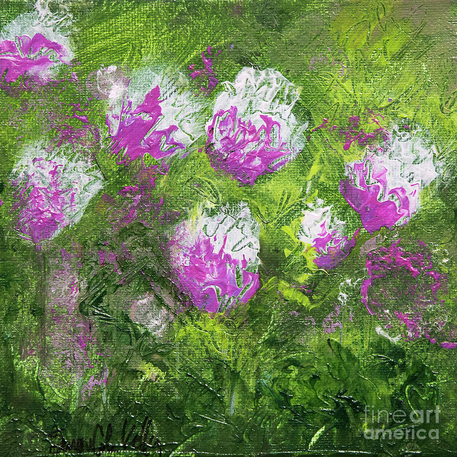 Flower Study #3 Painting by Susan Cole Kelly Impressions
