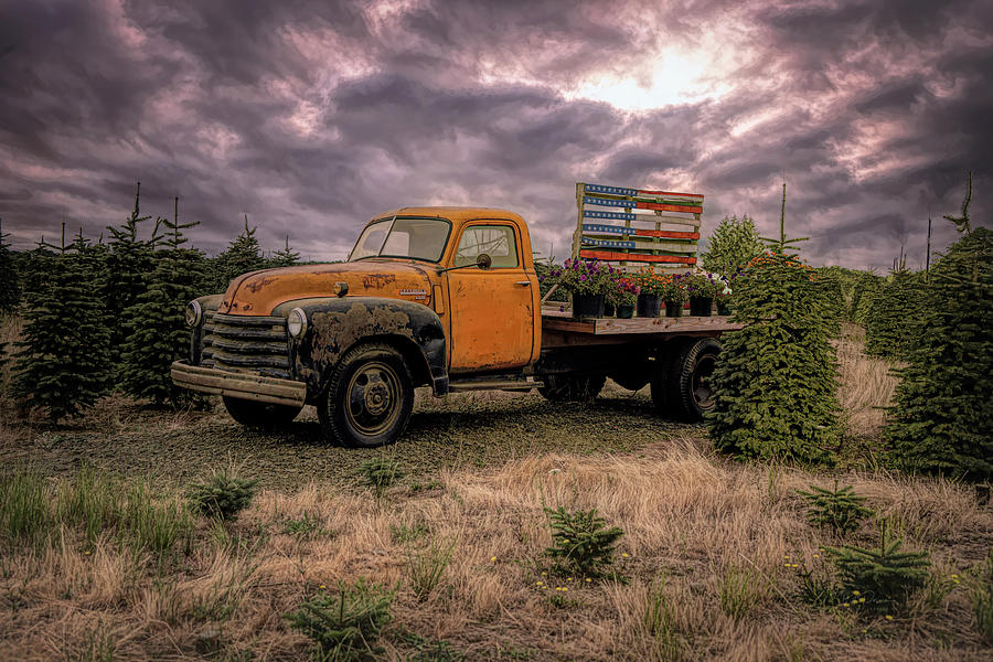 flower Truck Photograph by Bill Posner