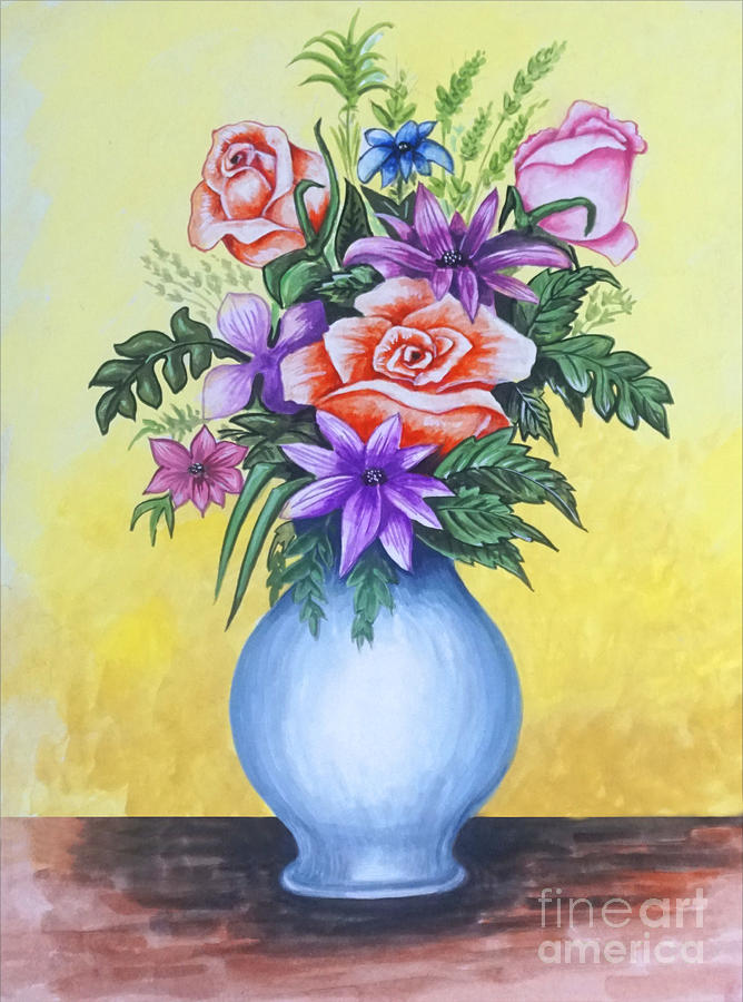 Flower vase by Manoj Bathula