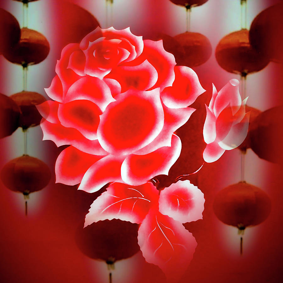 Flowermagic - China Art Mixed Media