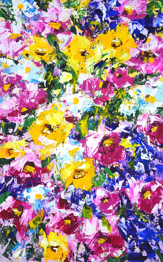 Flowers 20. Painting by Iryna Kastsova