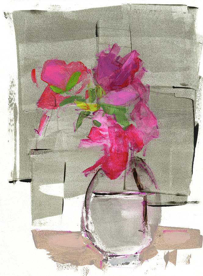 Flowers 201505 Painting by Chris N Rohrbach