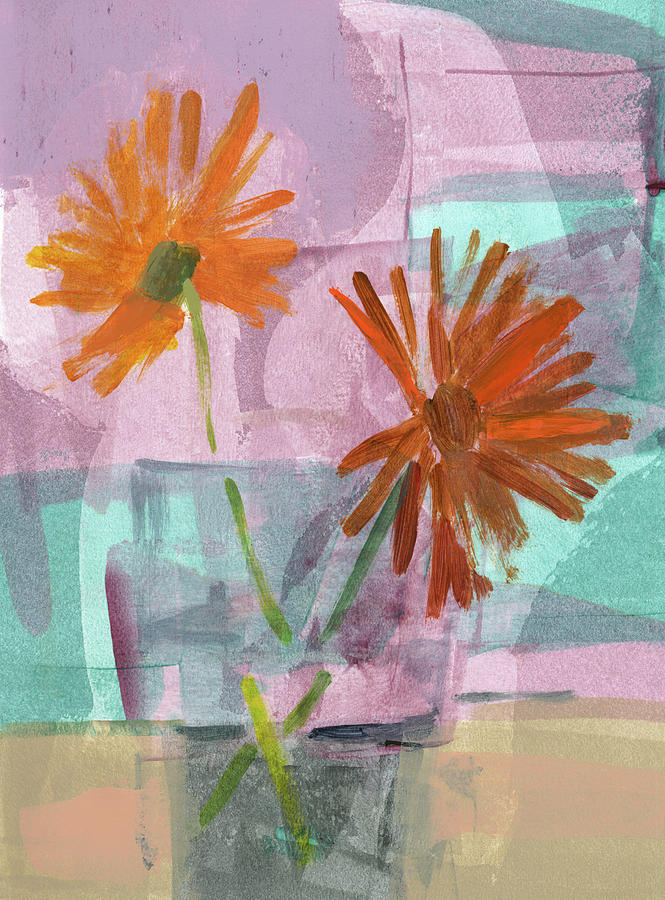 Flowers 201905 Painting by Chris N Rohrbach