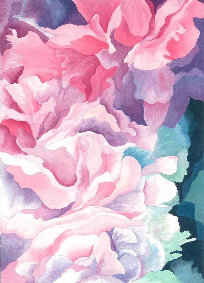 Flowers After Georgia O'Keeffe I Painting by Chia Hwei Chong - Fine Art  America