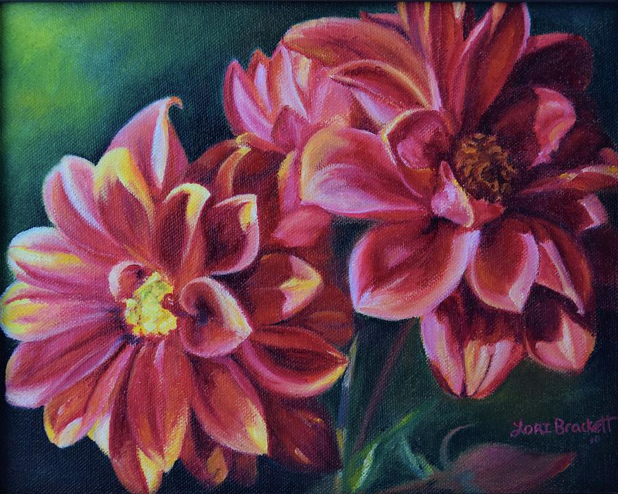 Flower Painting - Flowers for Mom I by Lori Brackett