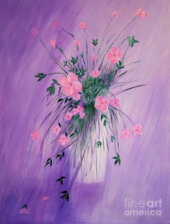 Flowers from the Field Painting by Mary Deal