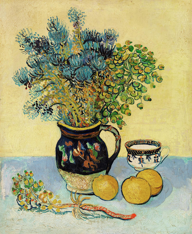 Flowers In A Vase Painting