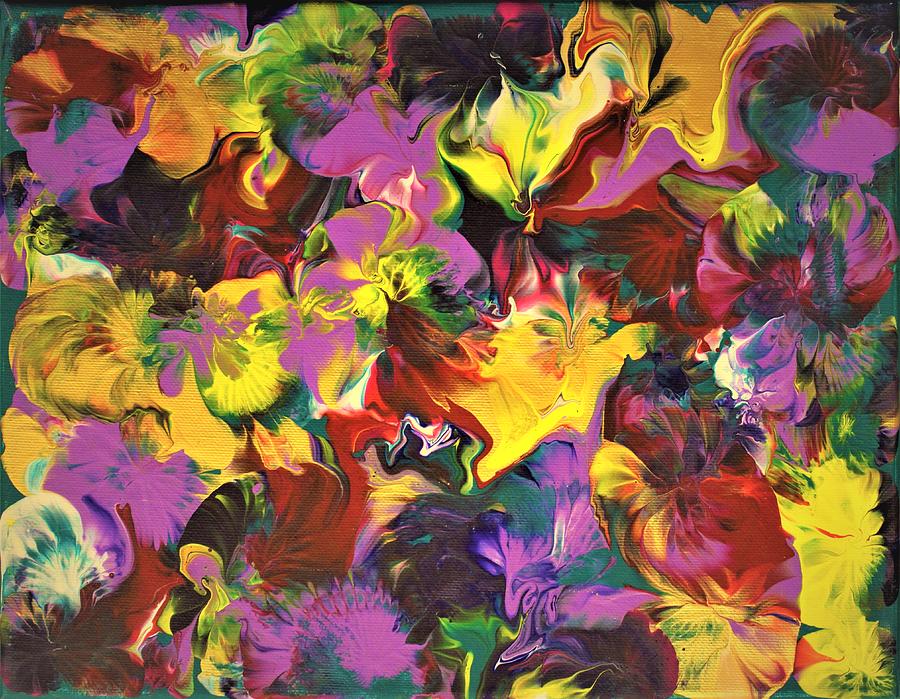 Flowers of Fantasy Painting by Tanya Harr