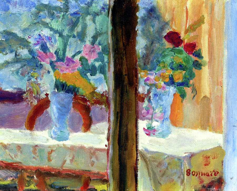 Flowers Painting by Pierre Bonnard - Fine Art America