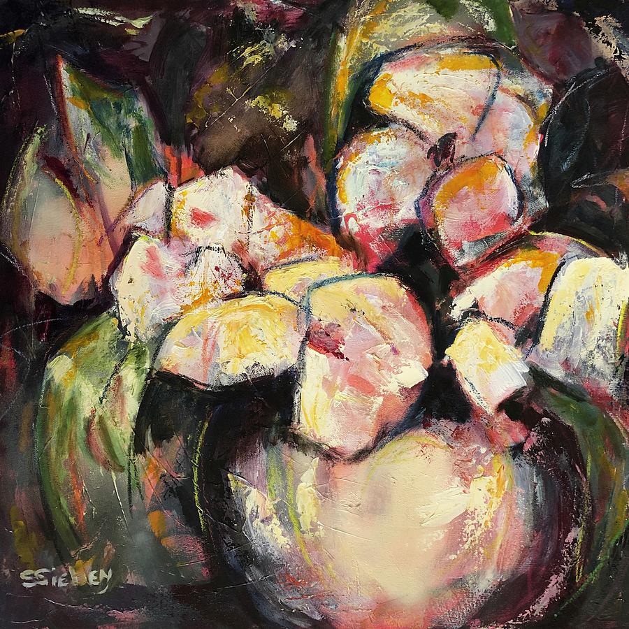 Flowers Two Painting by Sharon Sieben