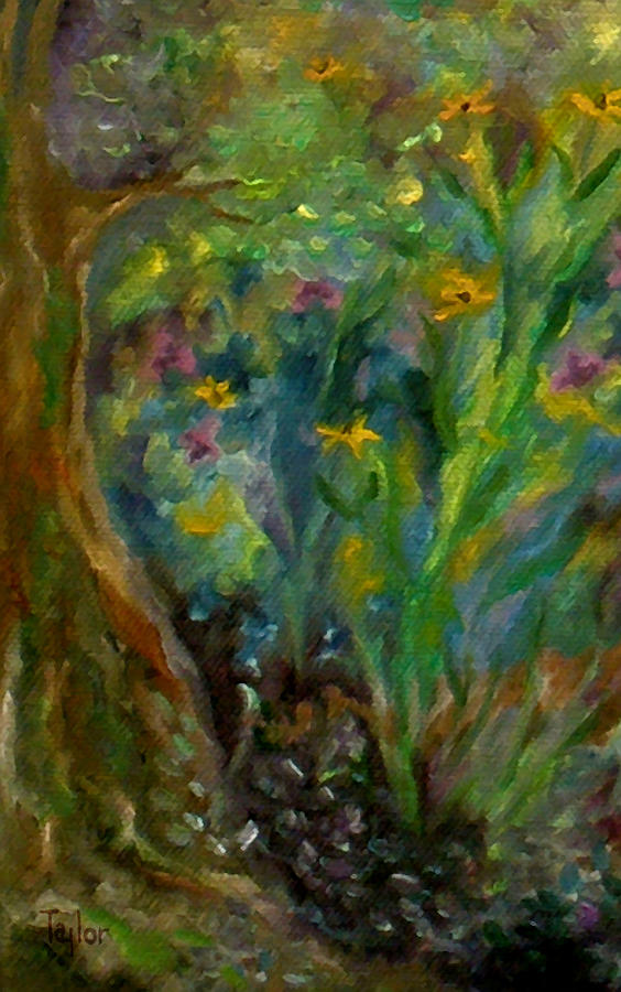 Flowery Hollow Painting by FT McKinstry