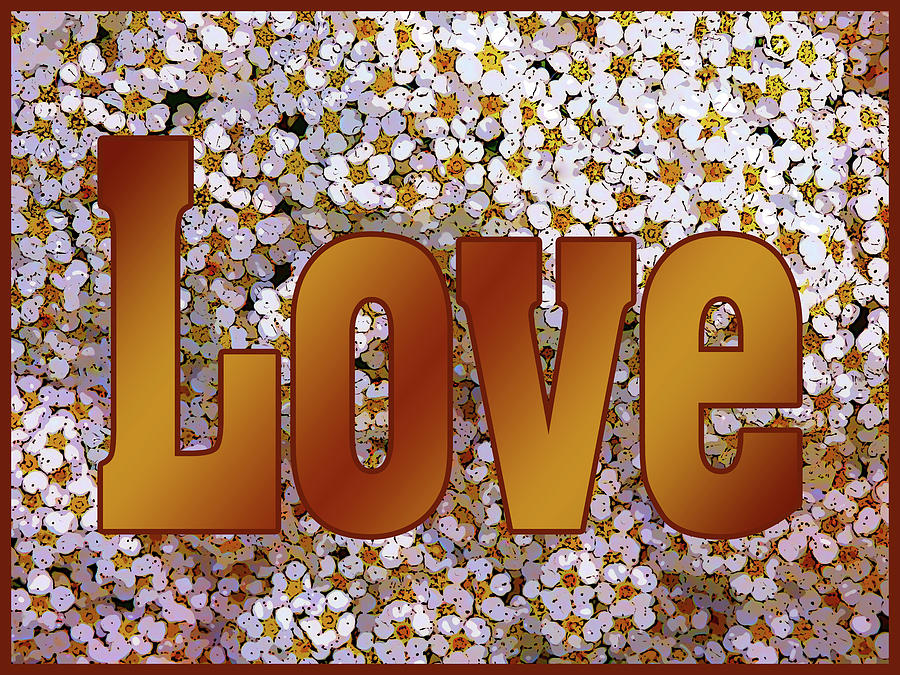 Flowery Love Digital Art