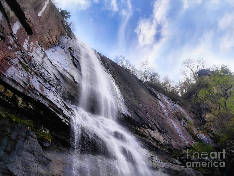 Nature Photograph - Flowing From The Sky by Amy Dundon