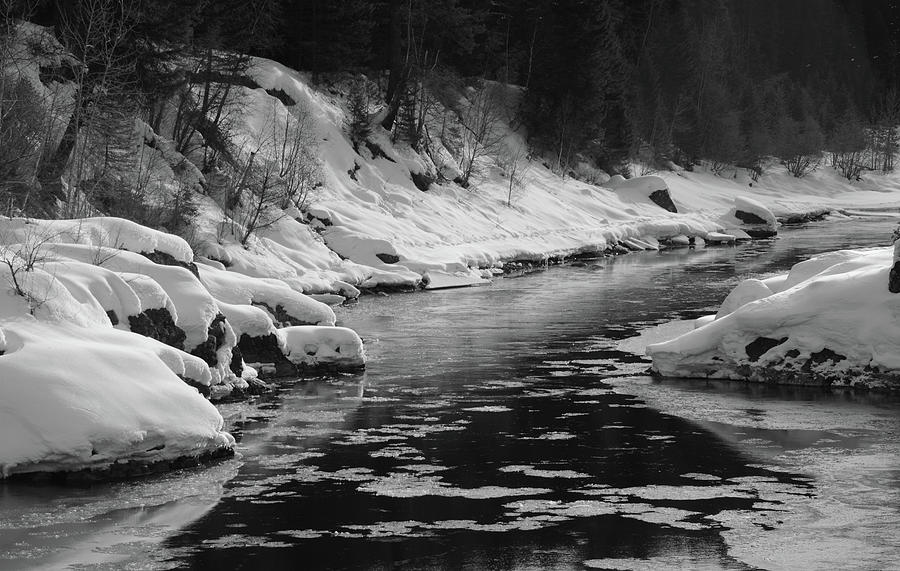 Flowing Thru Winter Photograph