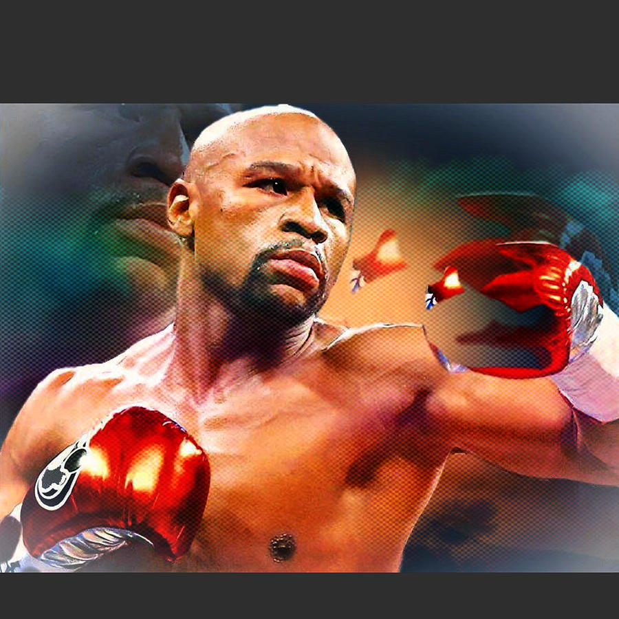 Floyd Mayweather Painting by Veer Singh - Fine Art America