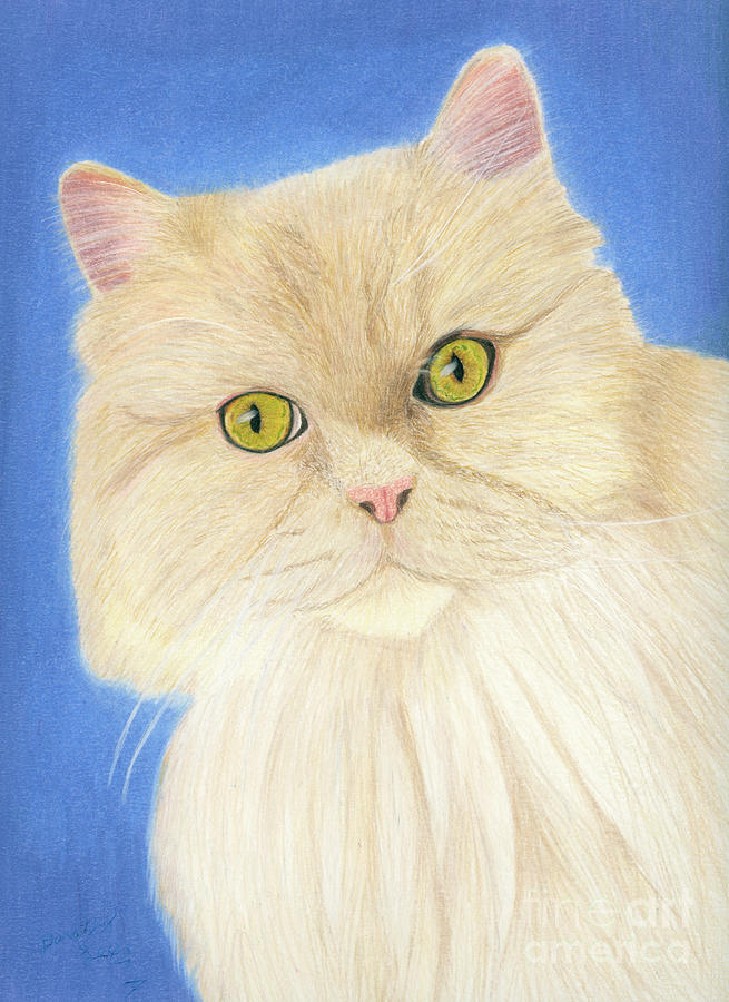 Fluffball Painting by Dorothy Lee
