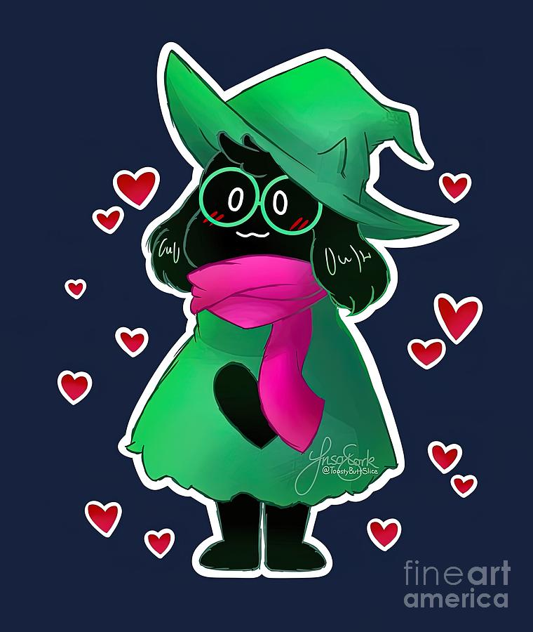 Fluffy Ralsei Boi Painting by Hunt Teagan - Fine Art America