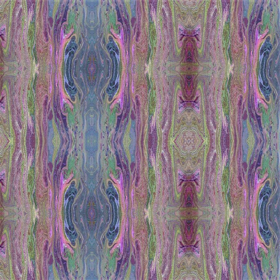 Fluid Rivers Pattern Tapestry - Textile by Mary Poliquin - Policain Creations