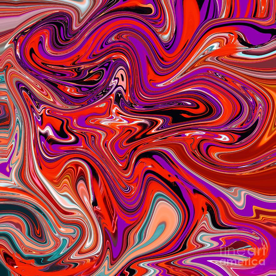 Fluidity Digital Art By Aranka Marin