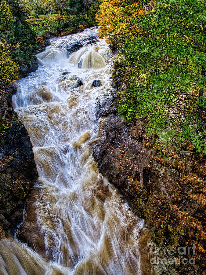 Flume Falls Photograph by Bearj B Photo Art