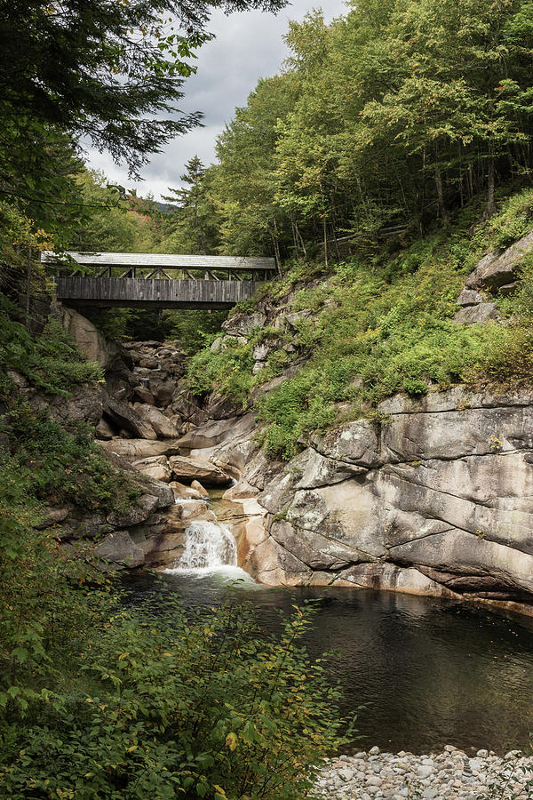 Flume Gorge Photograph by Sarah Shiffler - Fine Art America