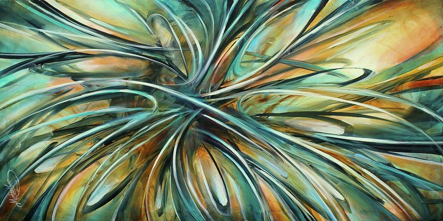 Flutter Painting by Michael Lang