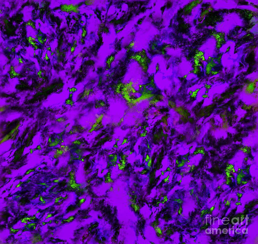 Fluttering purple Digital Art by Keith Mills