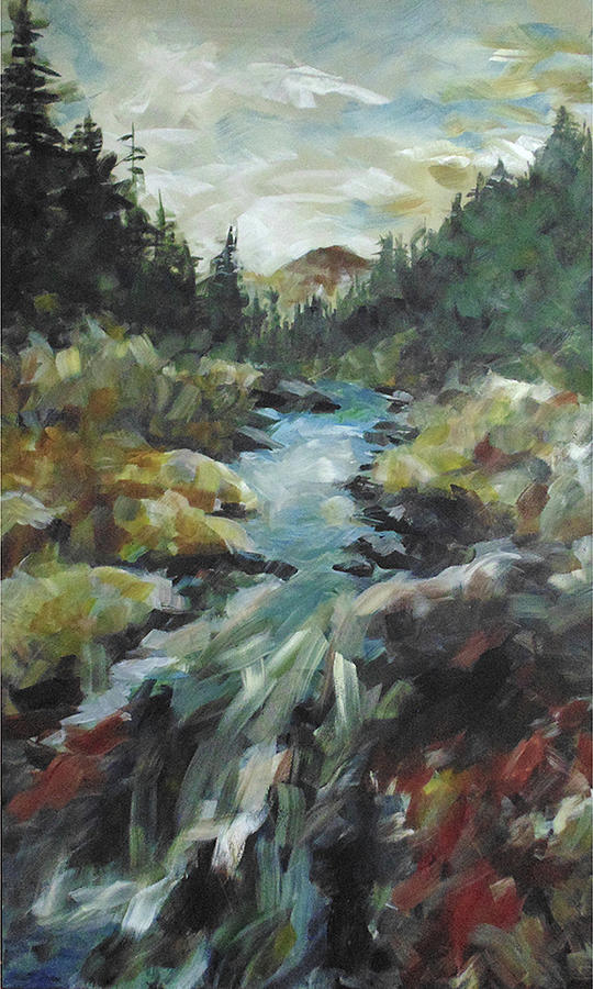 Fly Fishers Dream Painting by Susan Moore