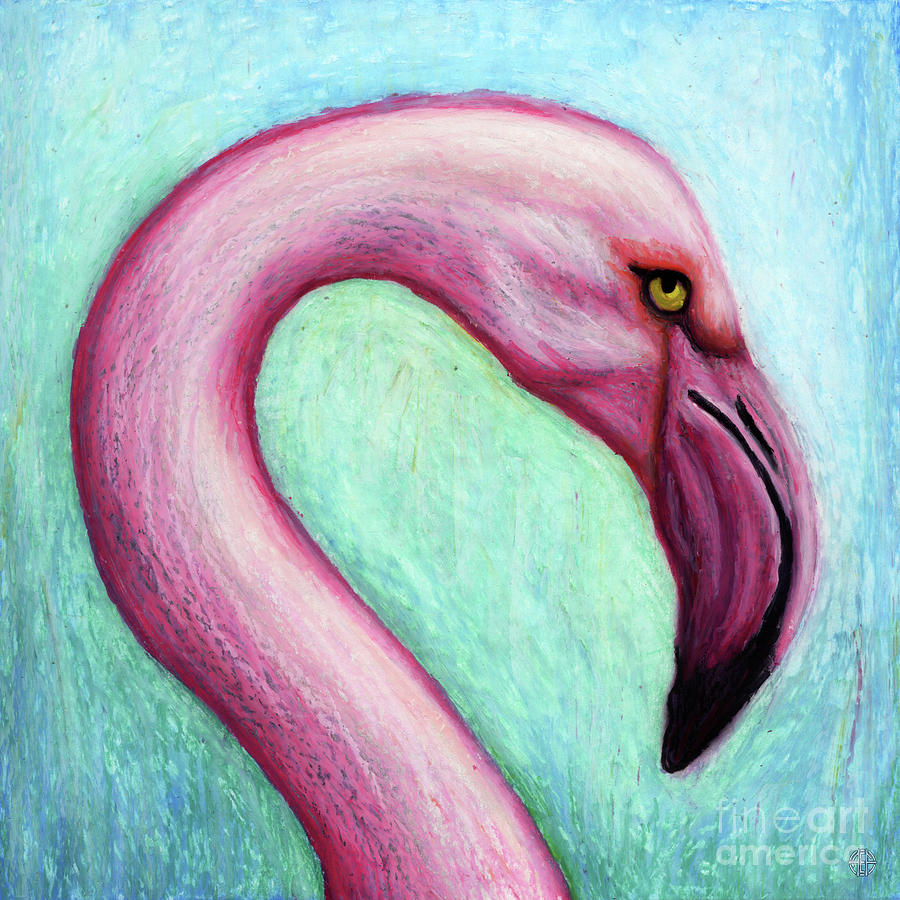 Fly Flamingo Painting by Amy E Fraser