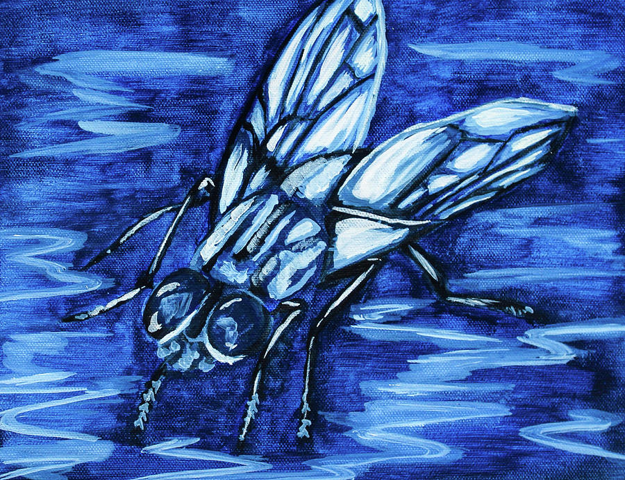 Fly Painting by Mackenna Swann