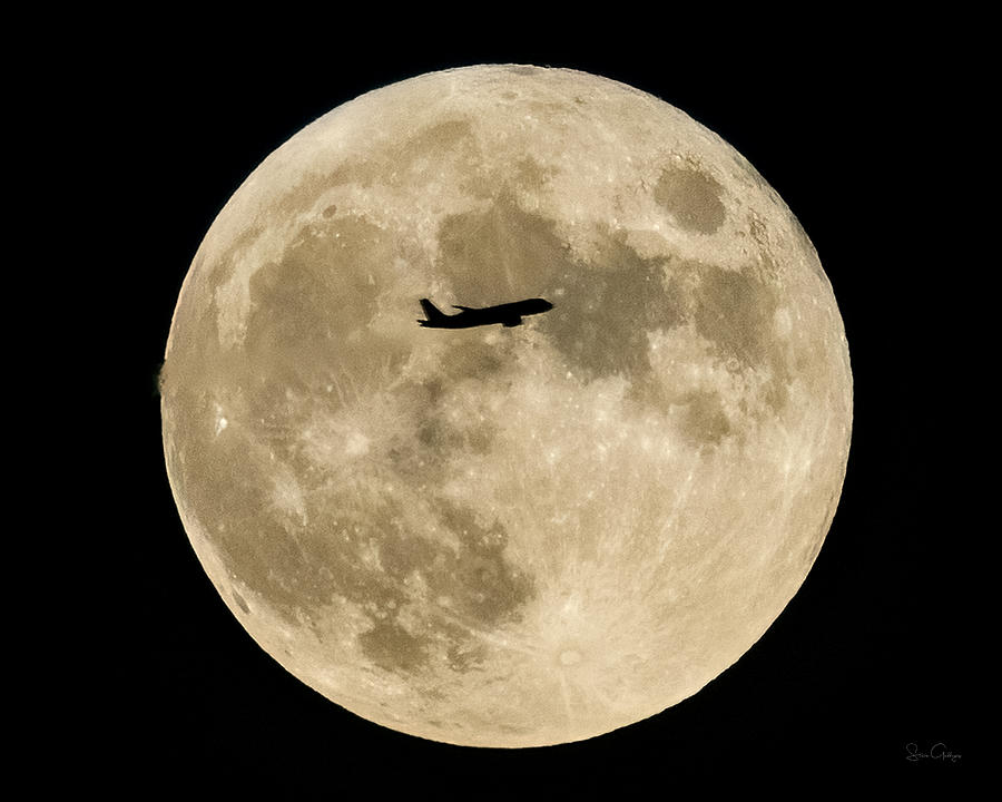 Fly Me 2 the Moon No. 3 Photograph by Steve Gallegos - Fine Art America