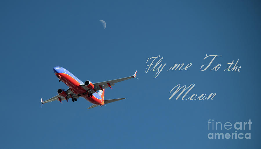 Fly Me To The Moon Photograph