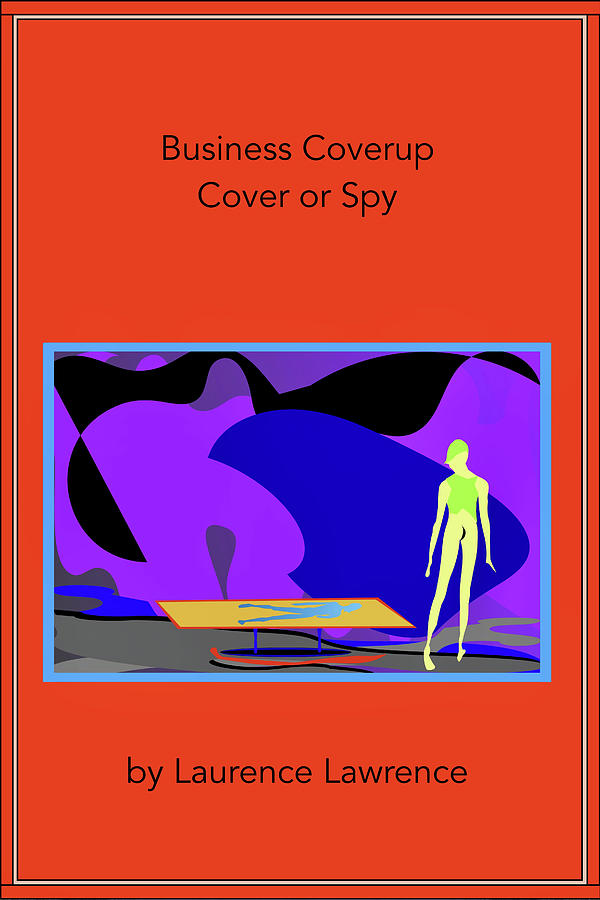 Abstract Painting - Flyer for Spy-09 eBook by Artist Laurence