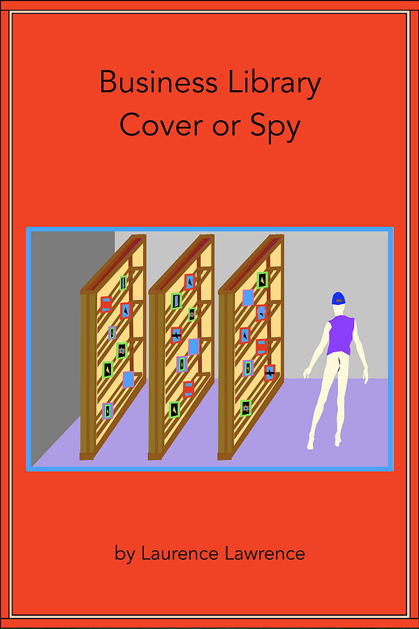 Abstract Painting - Flyer for Spy-11 eBook by Artist Laurence