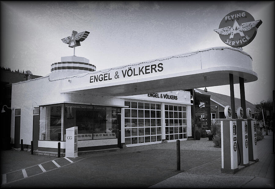 Flying A Gas and Service Station Photograph by Glenn McCarthy Art and Photography