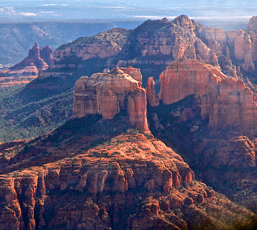 Flying Around Cathedral Rock Photograph By Rudolf Volkmann Pixels