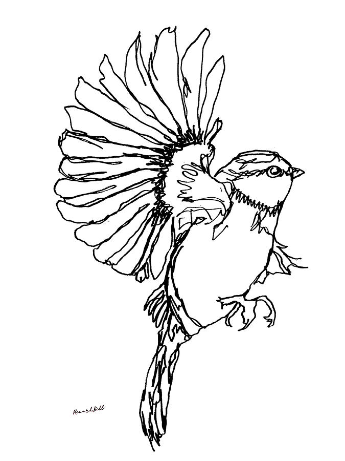 How to Draw a flying bird for 1st Grade kids Video-saigonsouth.com.vn