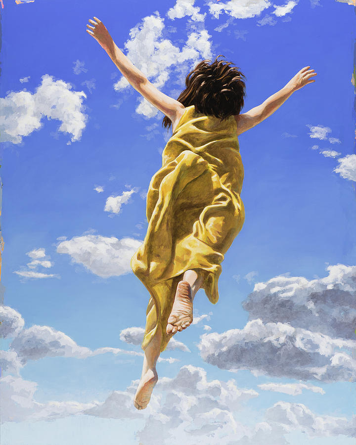Flying Dream #2 Painting by David Palmer
