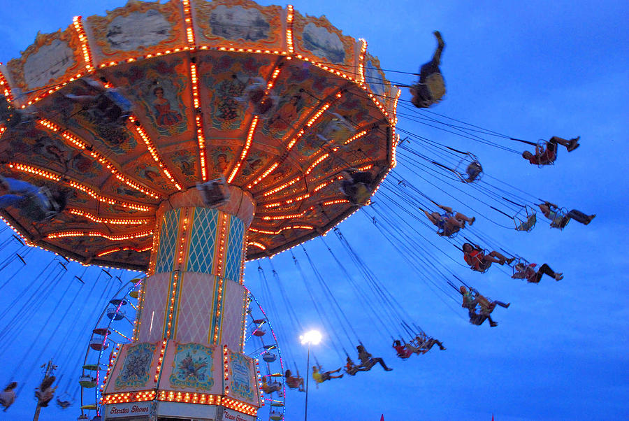 Flying High at the Fair Photograph by Dianne Sherrill