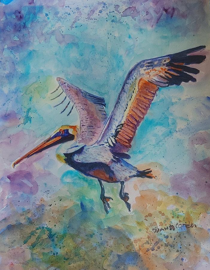 Flying In Colors Painting by Diane Carder - Fine Art America