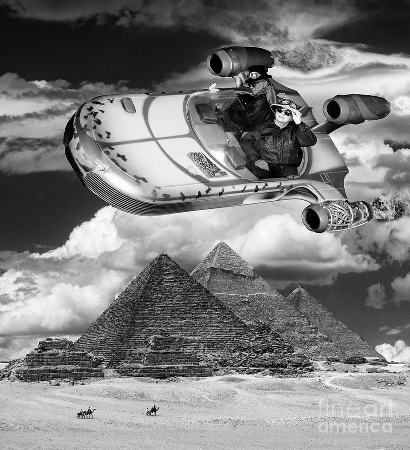 Flying Like The Pharaohs Photograph by Bob Christopher